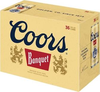 Coors Banquet - 36PK CANS - uptownbeverage