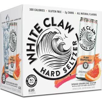 White Claw - Ruby Grapefruit 6PK CANS