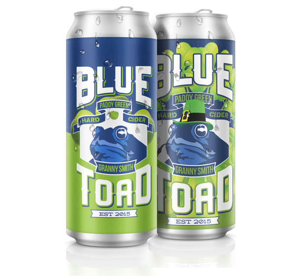 Blue Toad Cider - Granny Smith 4PK CANS - uptownbeverage
