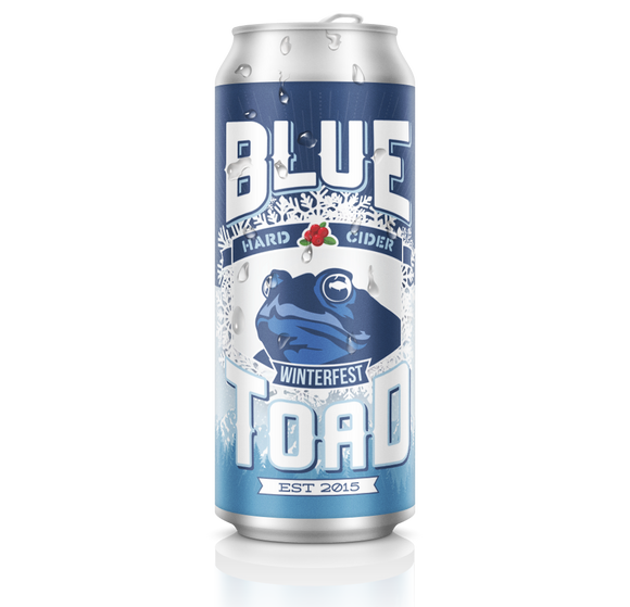 Blue Toad Cider - WinterFest 4PK CANS - uptownbeverage