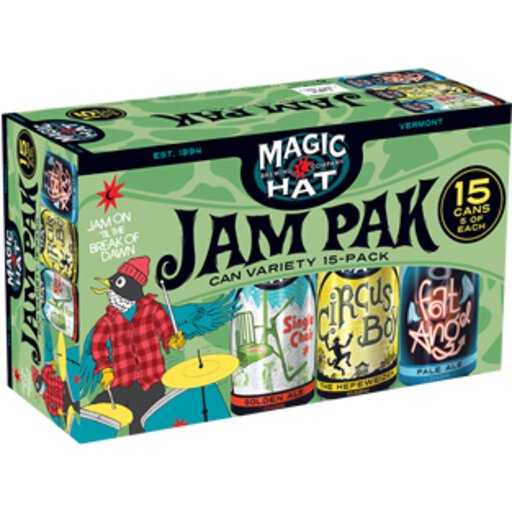 Magic Hat - Jam Pack 15PK CANS - uptownbeverage