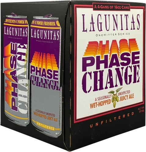 Lagunitas - Phase Change 4PK CANS - uptownbeverage