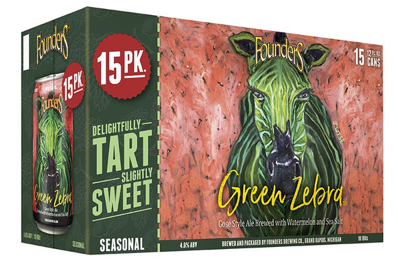 Founders Brewing - Green Zebra 15PK CANS - uptownbeverage