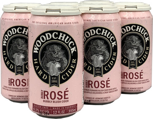 Woodchuck Cider - Rose 6PK CANS - uptownbeverage