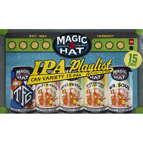 Magic Hat - IPA Playlist 15PK CANS - uptownbeverage