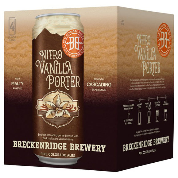 Breckenridge Brewery - Nitro Vanilla Porter 4PK CANS - uptownbeverage