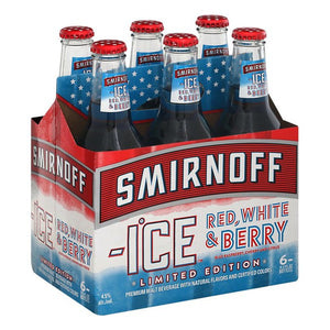 Smirnoff - Red, White, & Berry 6PK BTL - uptownbeverage