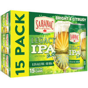 Saranac - Legacy IPA 15PK CANS - uptownbeverage