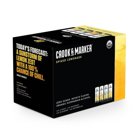 Crook & Marker - Lemonade 8PK CANS - uptownbeverage
