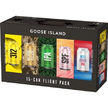 Goose Island Brewing - Flight Pack 15PK CANS - uptownbeverage