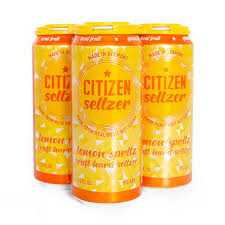 Citizen Cider - Lemon Seltzer 4PK CANS - uptownbeverage