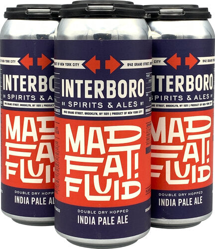 Interboro - Mad Fat Fluid 4PK CANS - uptownbeverage