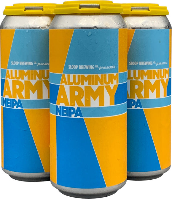 Sloop Brewing - Aluminum Army 4PK CANS