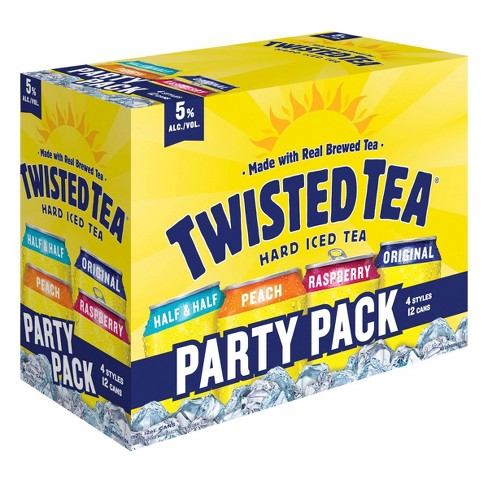 Twisted Tea - Party Pack 12PK CANS - uptownbeverage