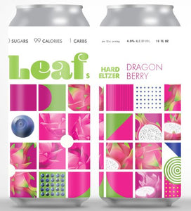 Leaf Seltzer - Dragonberry 4PK CANS
