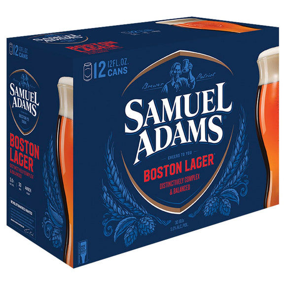 Samuel Adams - Boston Lager 12PK CANS - uptownbeverage