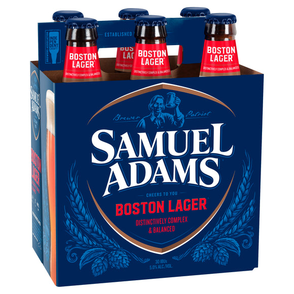 Samuel Adams - Boston Lager 6PK BTL - uptownbeverage