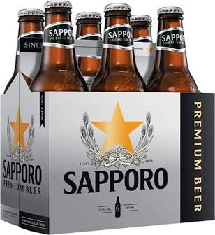 Sapporo - 6PK BTL - uptownbeverage