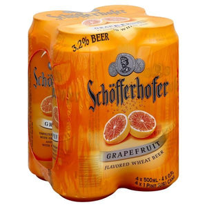 Schofferhofer - Grapefruit 4PK CANS - uptownbeverage