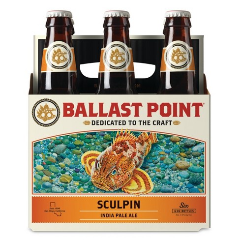 Ballast Point - Sculpin IPA 6PK BTL - uptownbeverage