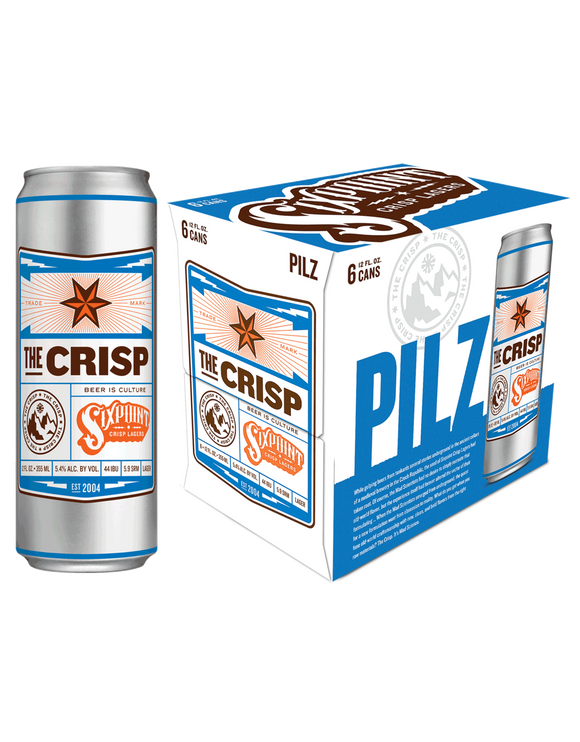 Sixpoint Brewery - The Crisp 6PK CANS - uptownbeverage
