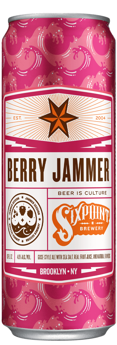 Sixpoint Brewery - Berry Jammer 6PK CANS - uptownbeverage