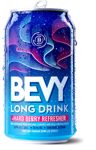 Bevy - Sparkling Berry Refresher 6PK CANS