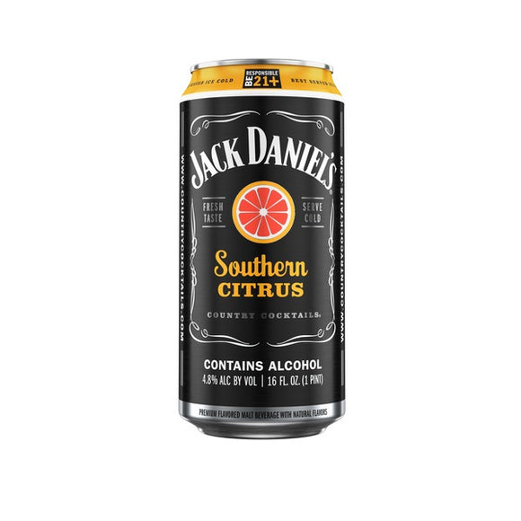 Jack Daniels - Southern Citrus 4PK CANS - uptownbeverage
