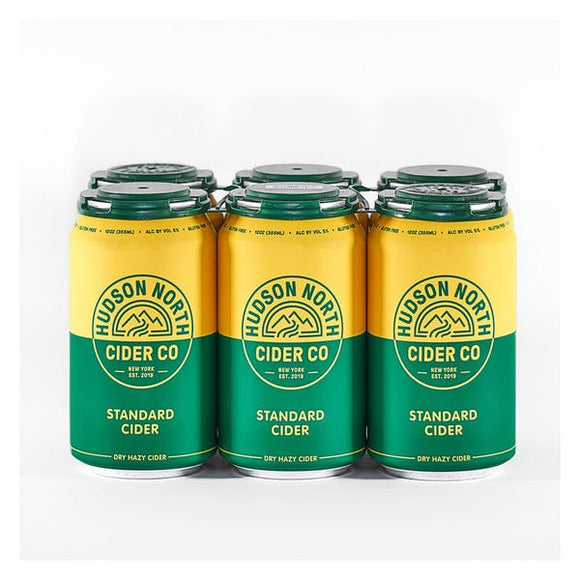 Hudson North Cider Company - Standard Cider 6PK CANS - uptownbeverage