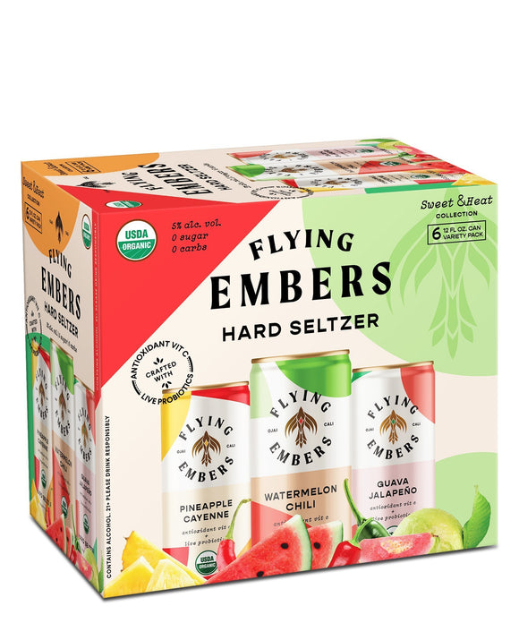 Flying Embers Brewery - Sweet & Heat Variety 6PK CANS - uptownbeverage