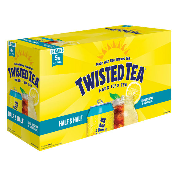 Twisted Tea - Half & Half 18PK CANS - uptownbeverage