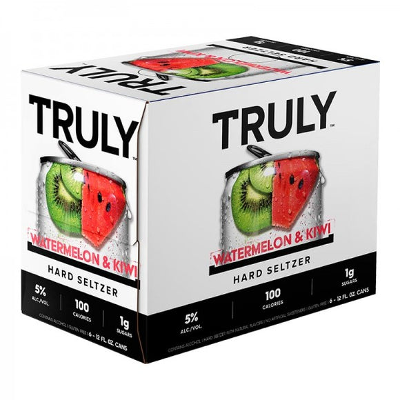 Truly Seltzer - Watermelon & Kiwi 6PK CANS - uptownbeverage