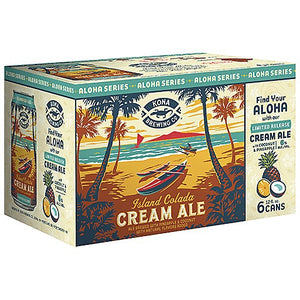 Kona Brewing - Cream Ale 6PK CANS - uptownbeverage