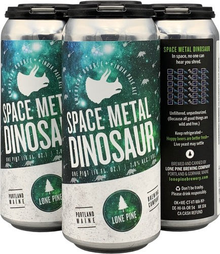 Lone Pine Brewing - Space Metal Dinosaur 4PK CANS - uptownbeverage